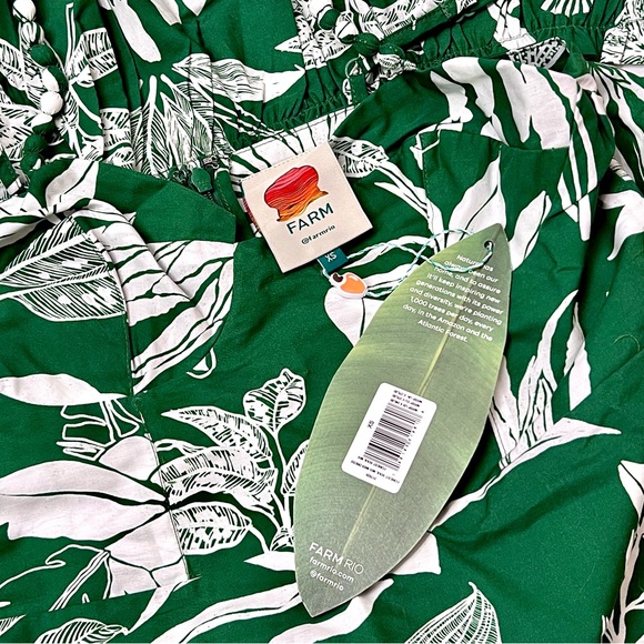 ๐บ๐HP๐๐บ NWT Farm Rio Forest Soul Mix Midi Dress - Picture 16 of 16